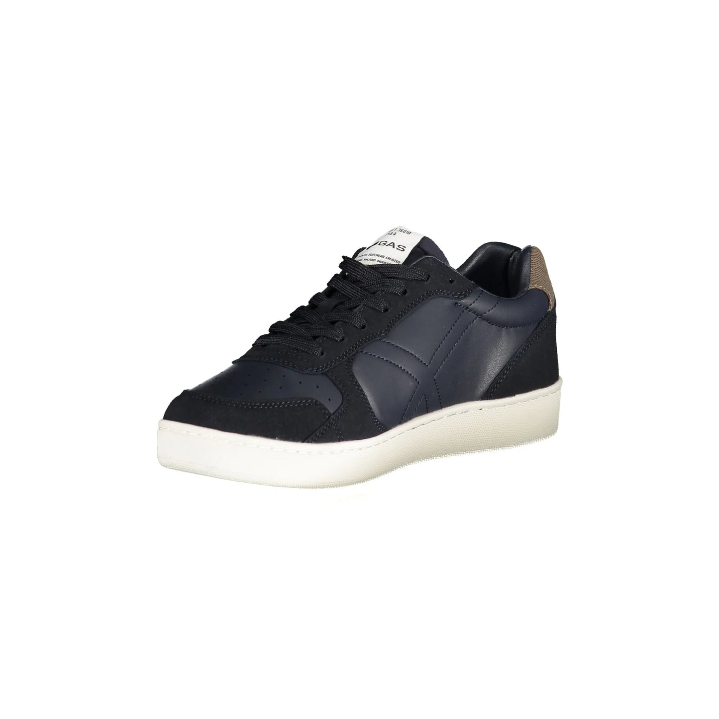 Gas Sneakers Uomo Blu Lacci Plantare Removibile Logo - vista 3
