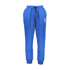 La Martina Pantalones Hombre Azul Bordado