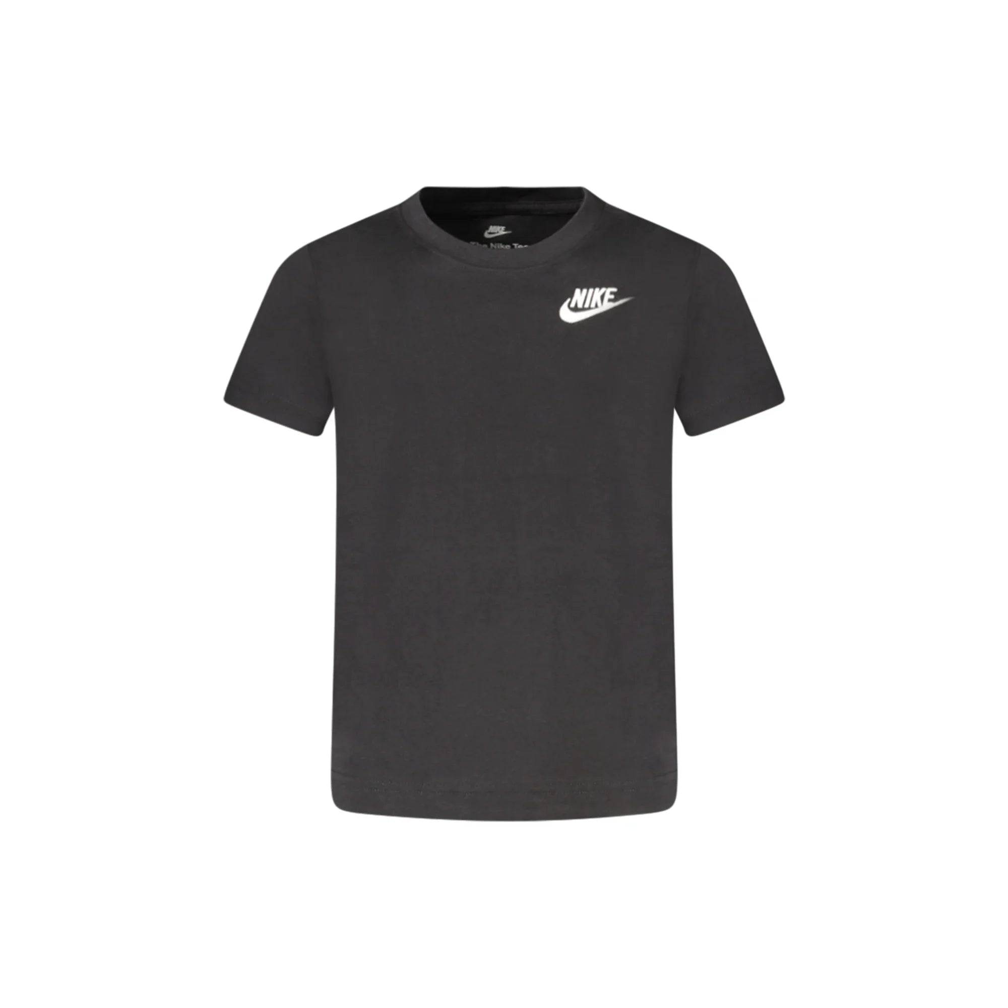 NIKE T-SHIRT MANICHE CORTE BAMBINO NERO