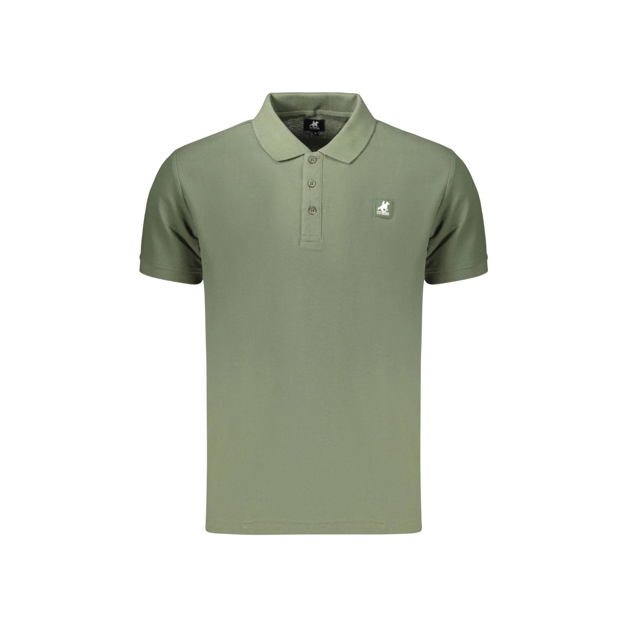 U.S. GRAND POLO MANICHE CORTE UOMO VERDE