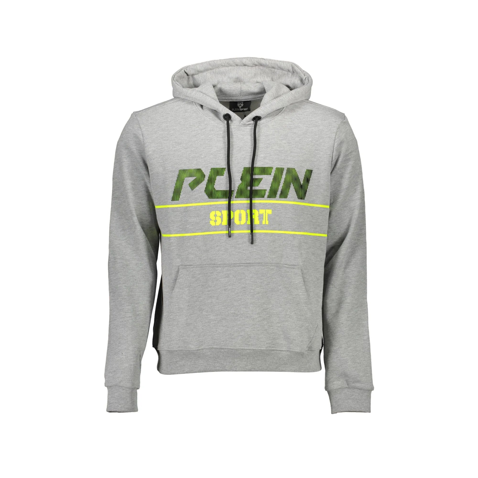 PLEIN SPORT FELPA SENZA ZIP UOMO GRIGIO
