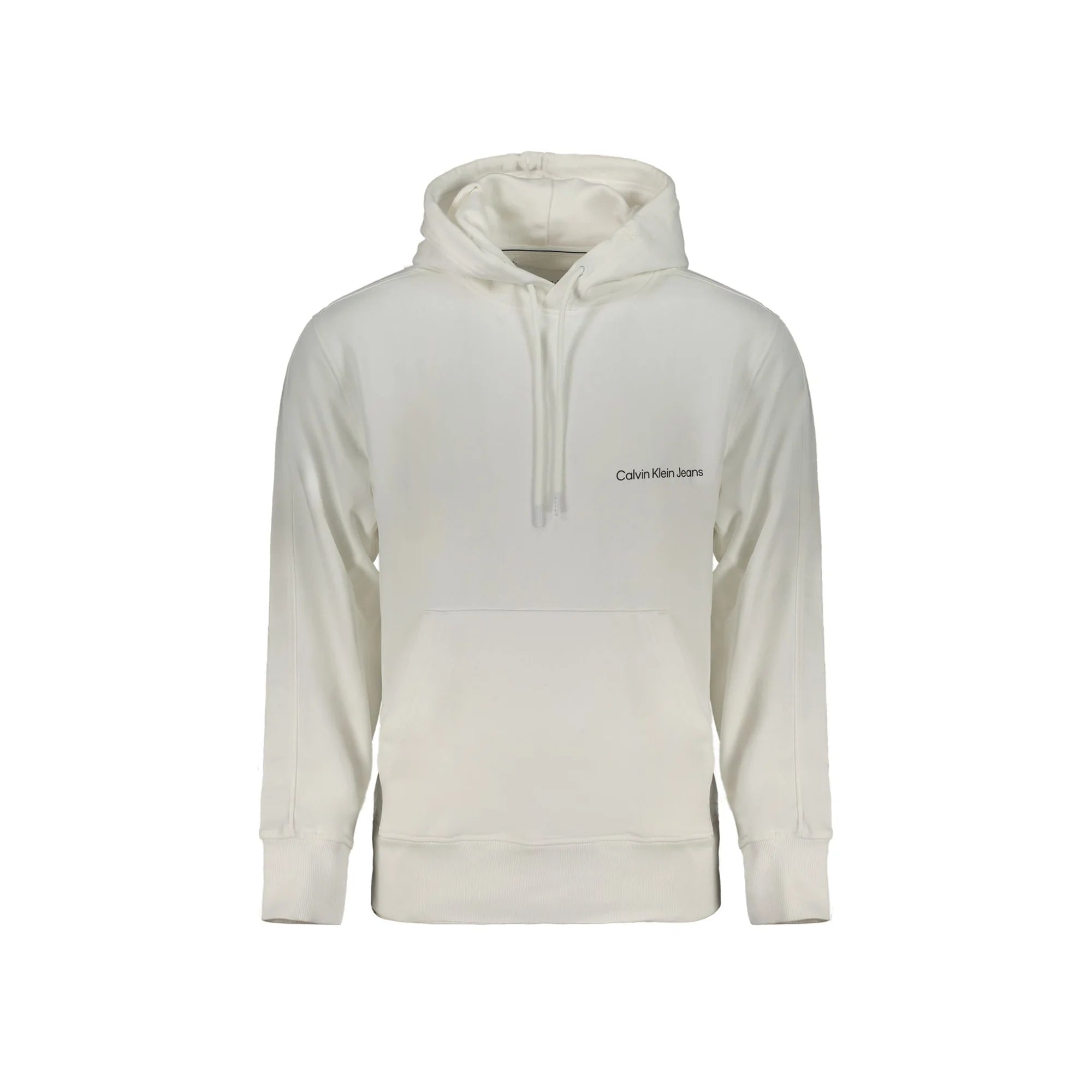 CALVIN KLEIN FELPA SENZA ZIP UOMO BIANCO