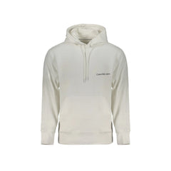 Calvin Klein Felpa Maniche Lunghe Uomo Bianca Stampa Logo
