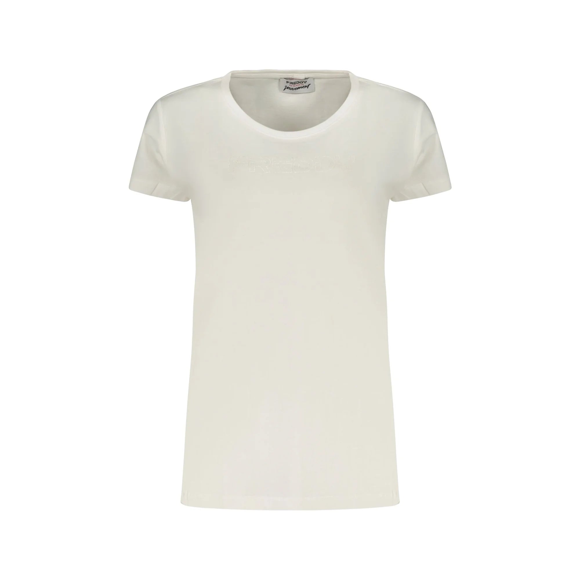 FREDDY T-SHIRT MANICHE CORTE DONNA BIANCO