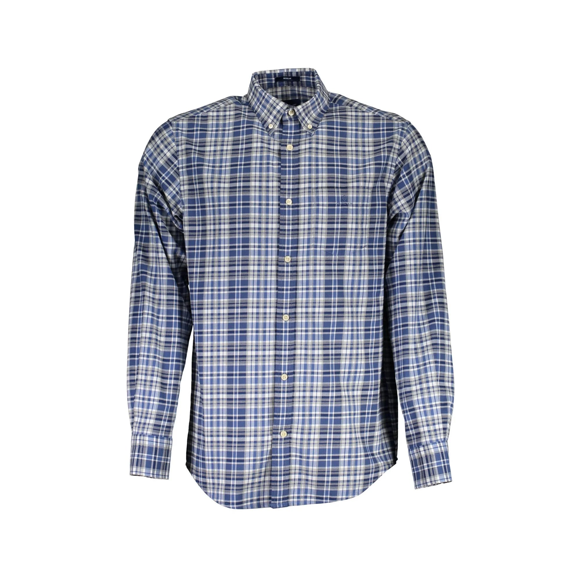 GANT CAMICIA MANICHE LUNGHE UOMO BLU
