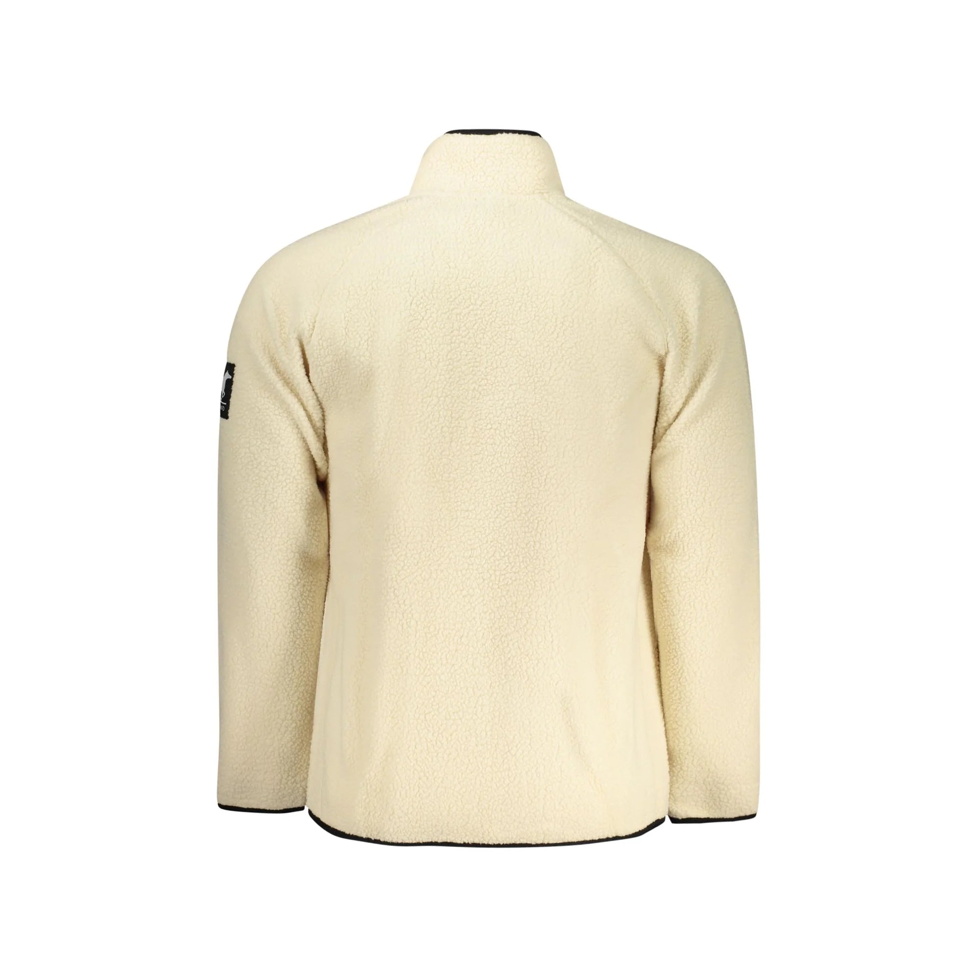 U.S. GRAND FELPA CON ZIP UOMO BIANCO