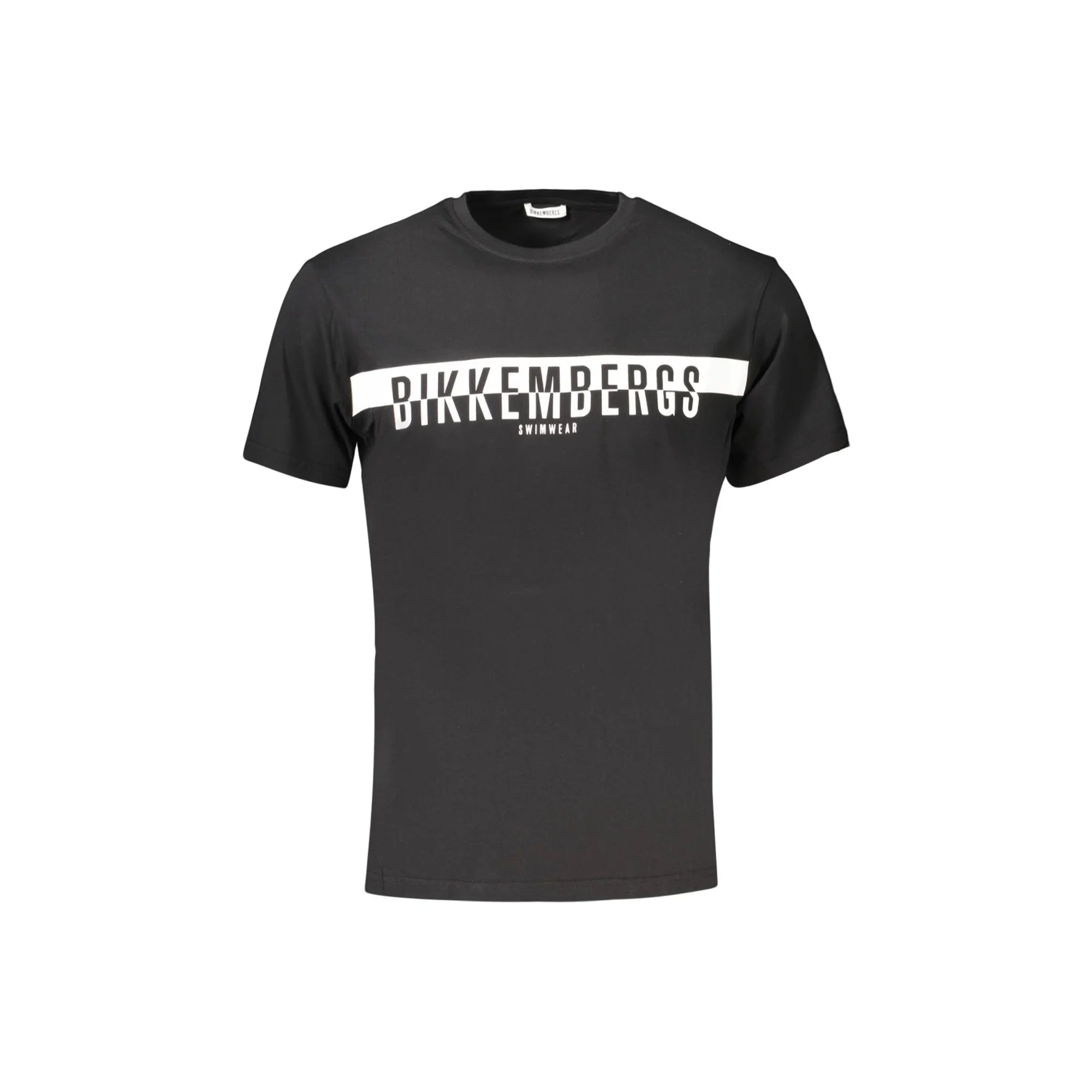 BIKKEMBERGS T-SHIRT MANICHE CORTE UOMO NERO