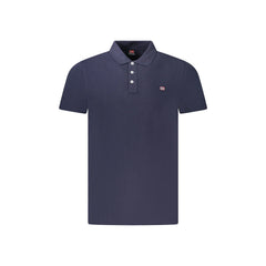 Norway 1963 Polo Maniche Corte Uomo Blu Logo
