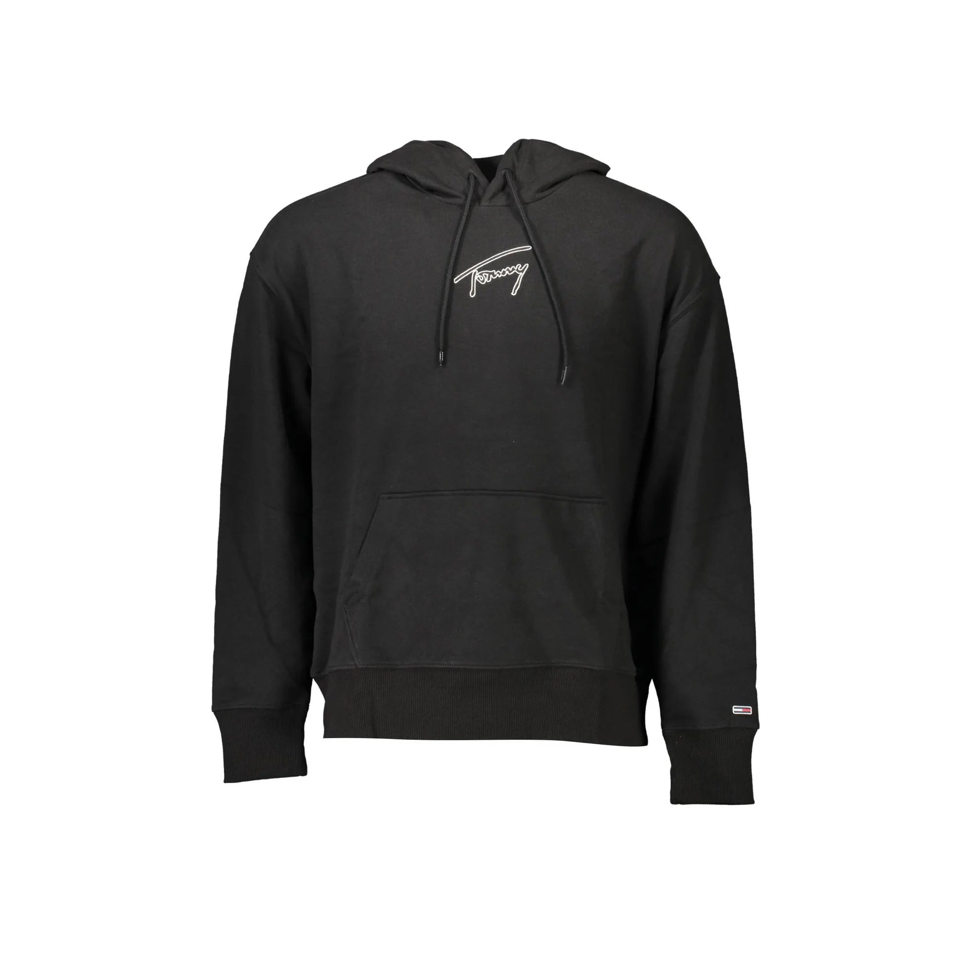 TOMMY HILFIGER FELPA SENZA ZIP UOMO NERO