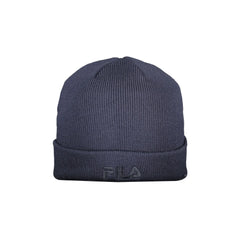 Fila Cappello Berretto Uomo Blu Ricamo Logo