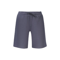 K-Way Short Uomo Blu Stampa Logo