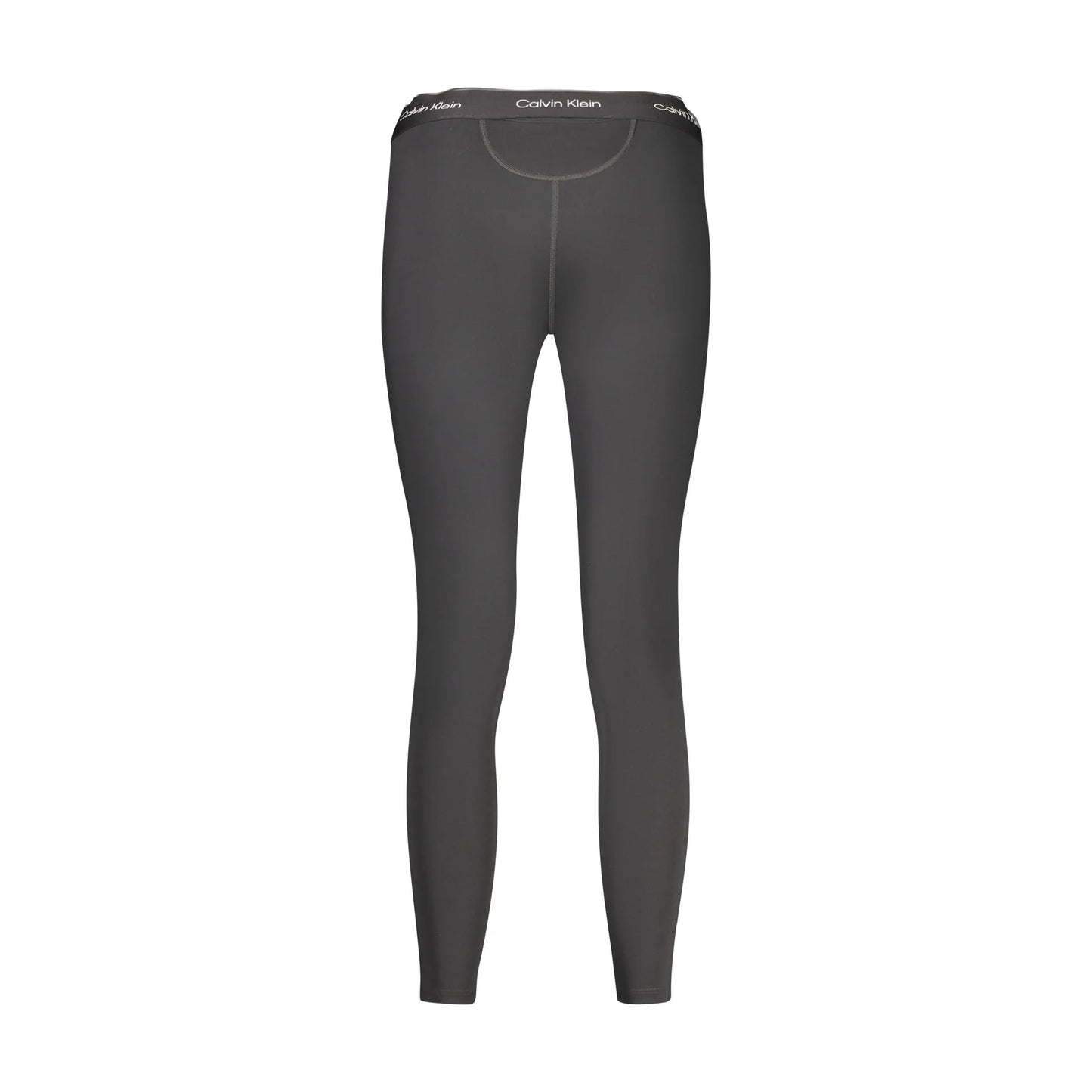 Calvin Klein Pantaloni Leggins Donna Nero Logo - vista 2