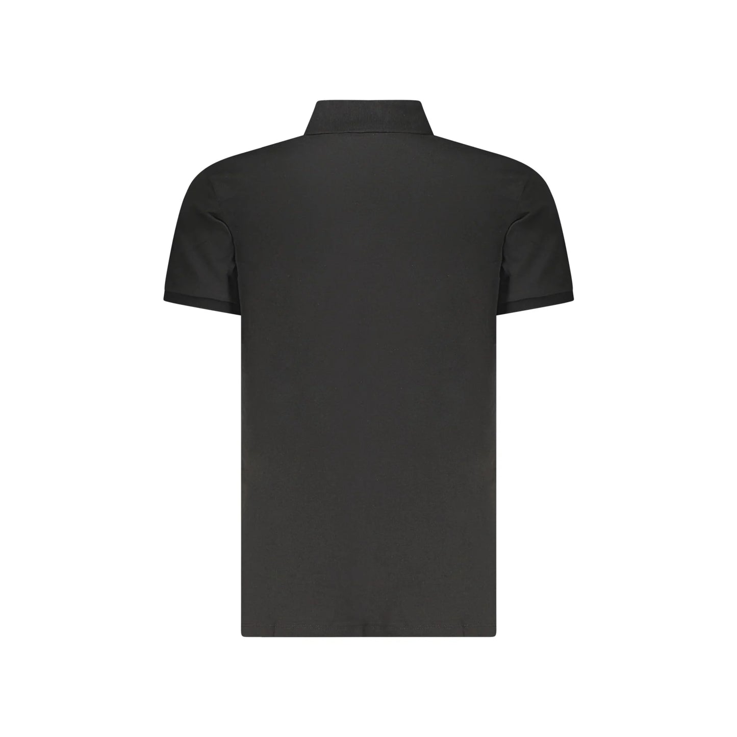 Calvin Klein Polo Maniche Corte Uomo Nera Ricamo nero - vista 2