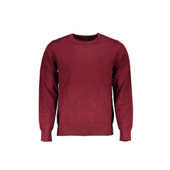 U.S. Grand Polo Maglia Uomo Rossa Ricamo