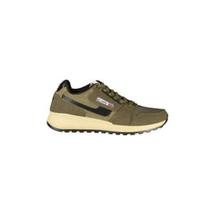Lee Cooper tenisky pánské zelené s potiskem loga