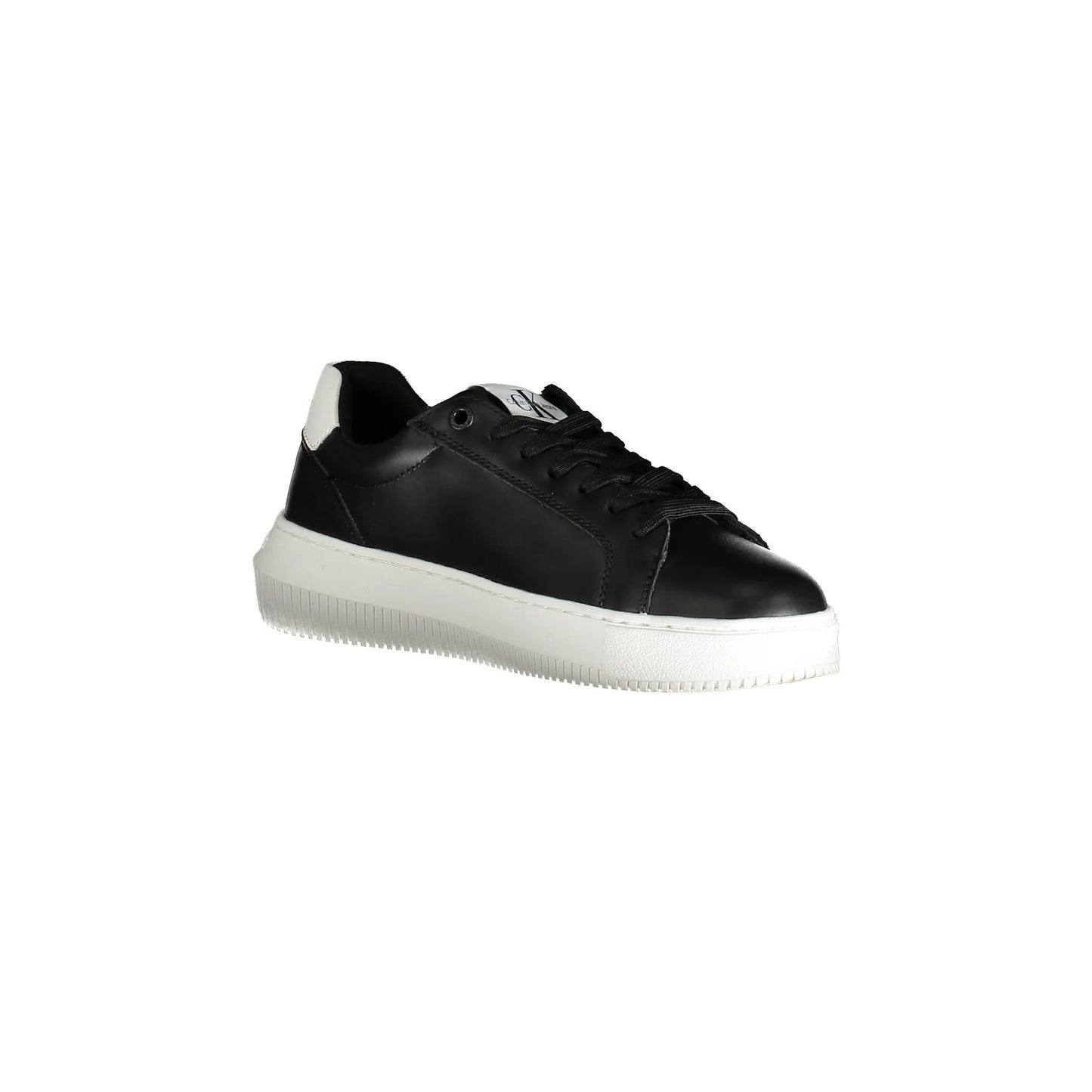 CALVIN KLEIN Scarpe Sneakers Donna Nere con Dettagli a Contrasto nero - vista 3
