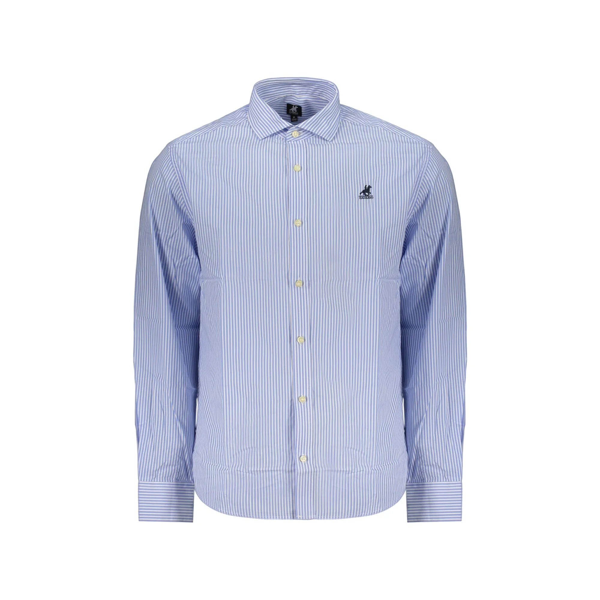 U.S. GRAND CAMICIA MANICHE LUNGHE UOMO AZZURRO