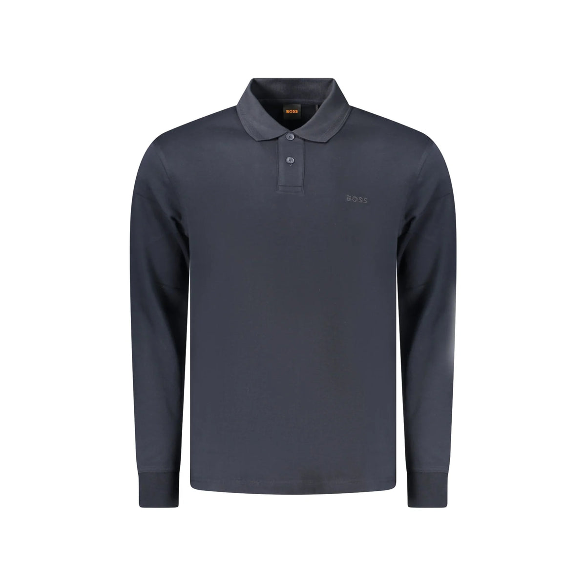 BOSS POLO MANICHE LUNGHE UOMO BLU