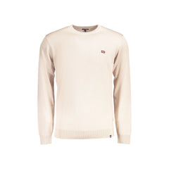 Norway 1963 Maglia Uomo Beige Ricamo