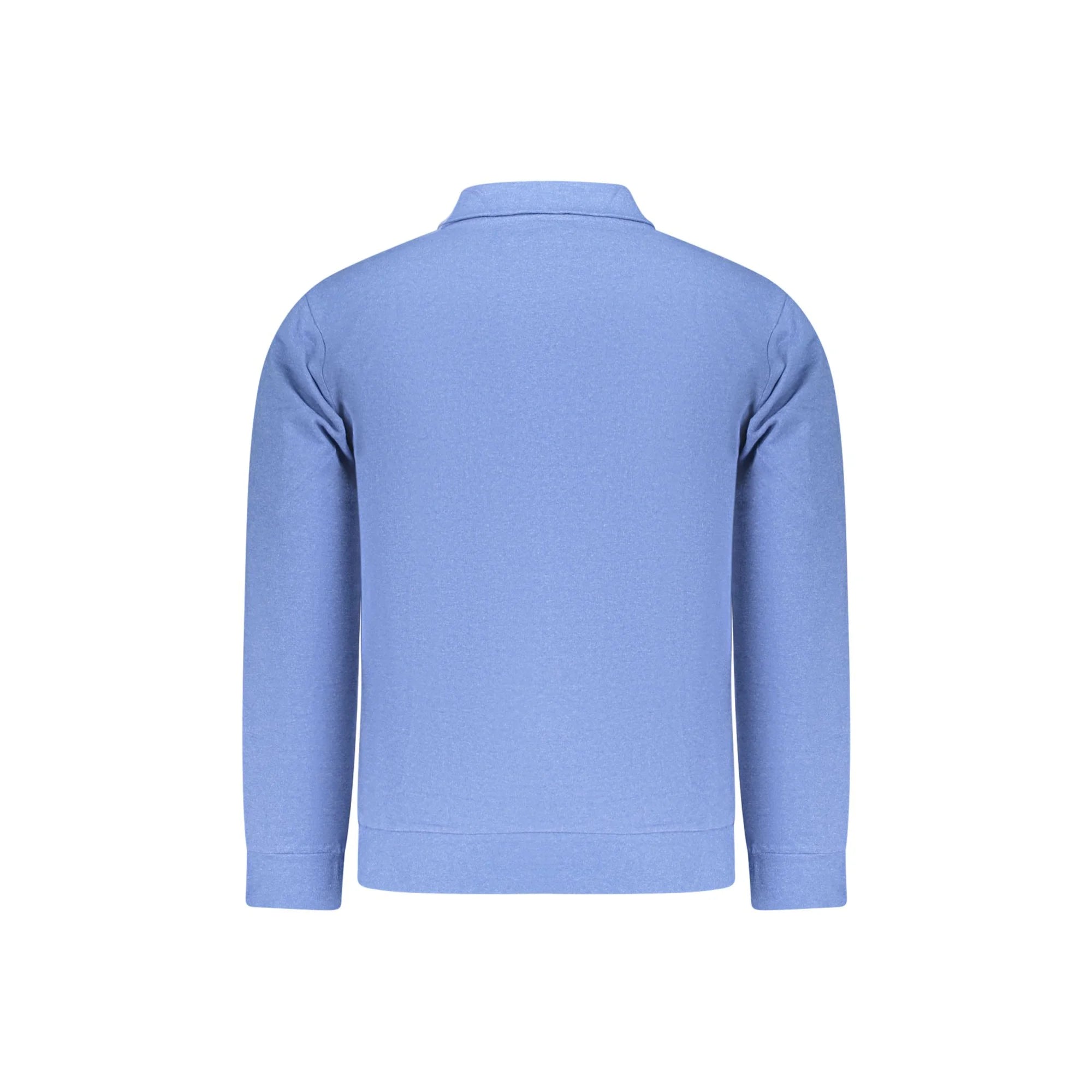 SUPERGA FELPA SENZA ZIP UOMO AZZURRO