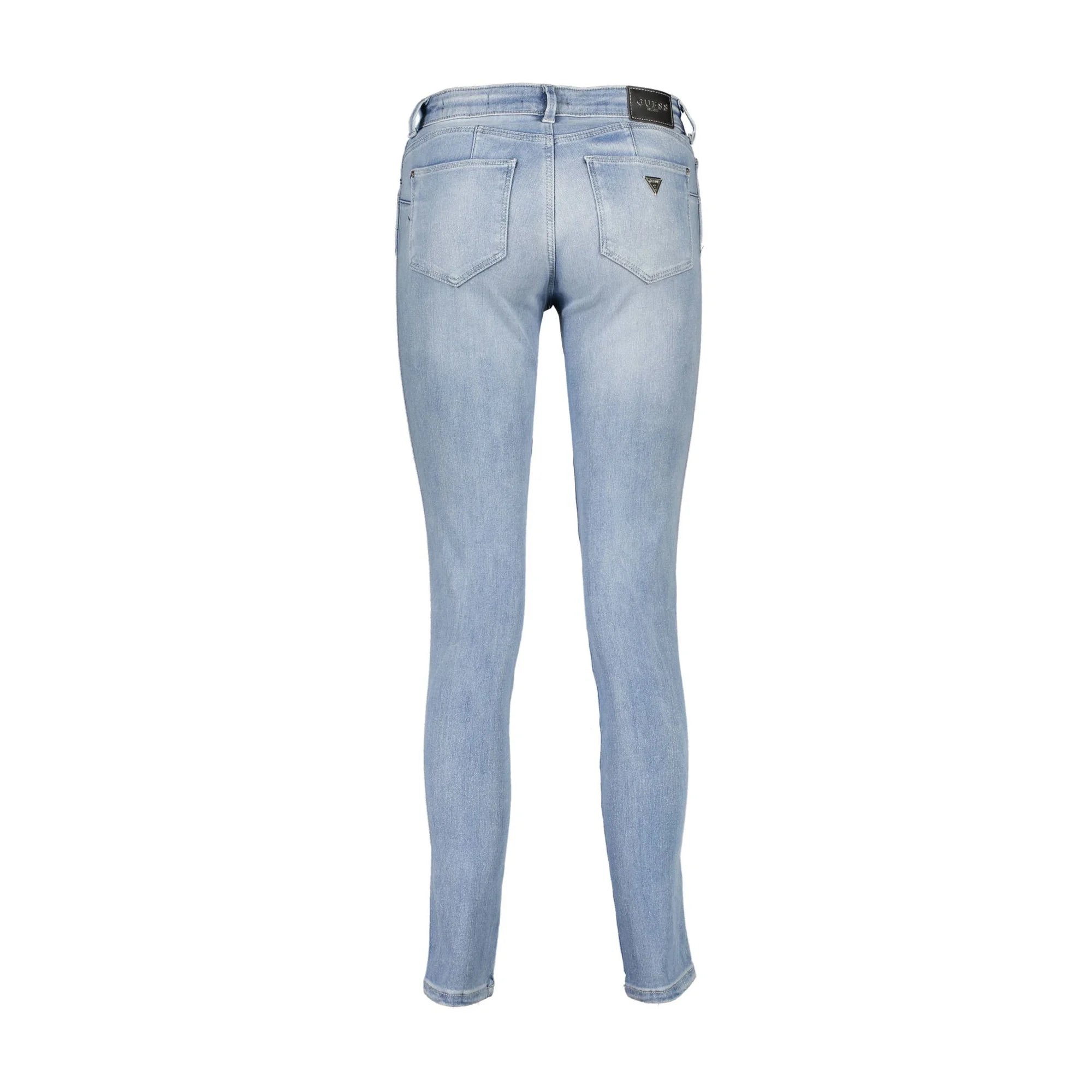 GUESS JEANS JEANS DENIM DONNA AZZURRO