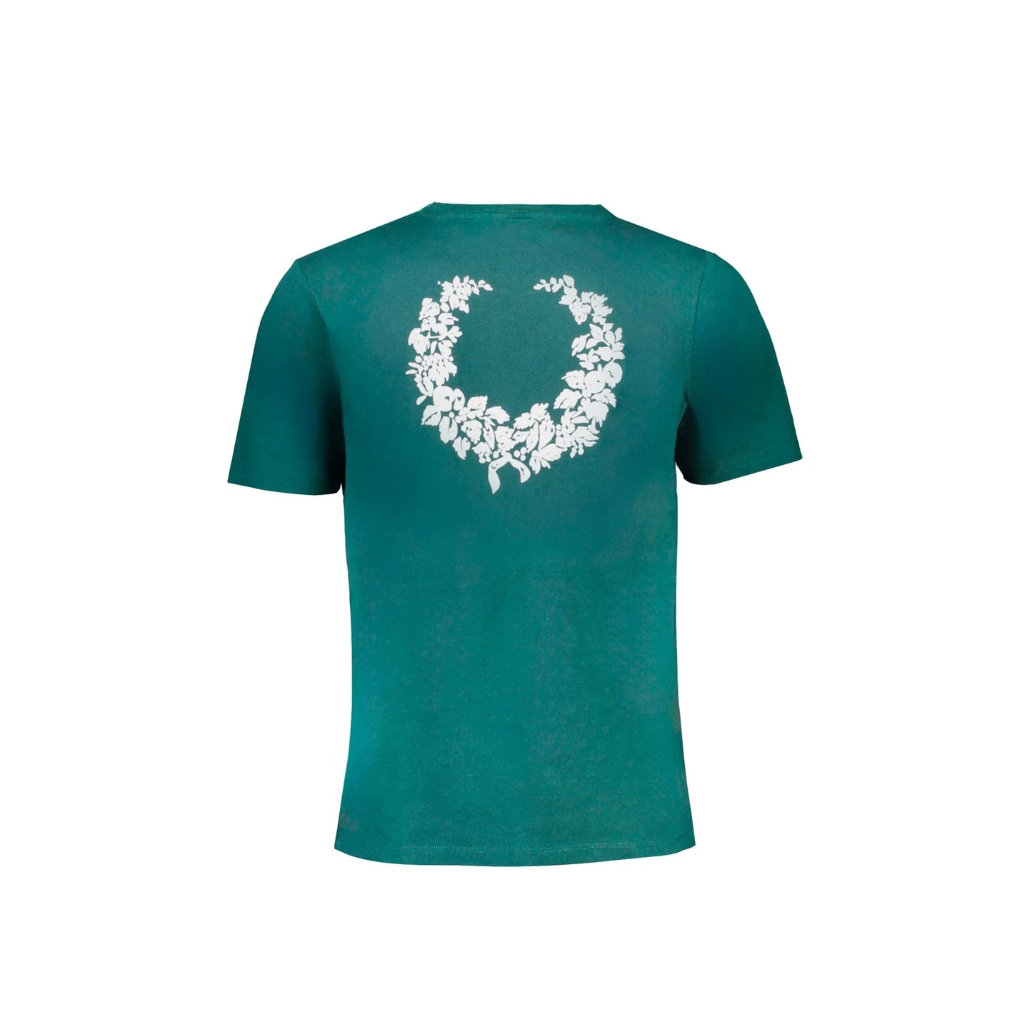 Gian Marco Venturi T-Shirt Maniche Corte Uomo Verde Stampa - vista 2