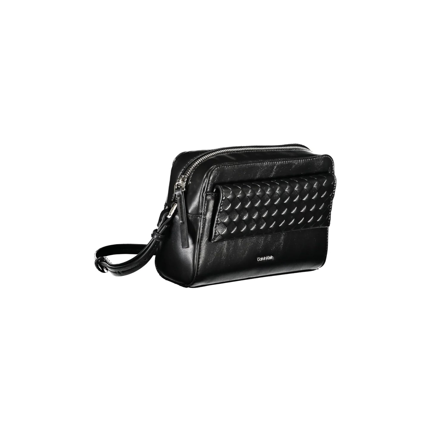 Calvin Klein Borsa Donna a Tracolla Regolabile Nera con Zip e Magnete Borse nero - vista 3