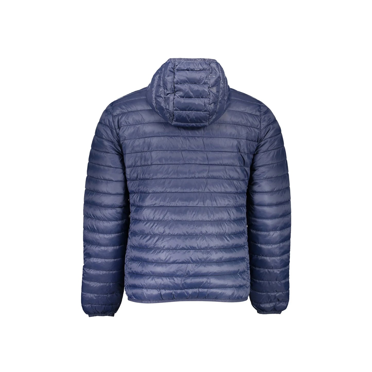 North Sails Giubbotto Uomo Blu con Cappuccio e Logo Giubbotti e Giacche - vista 2