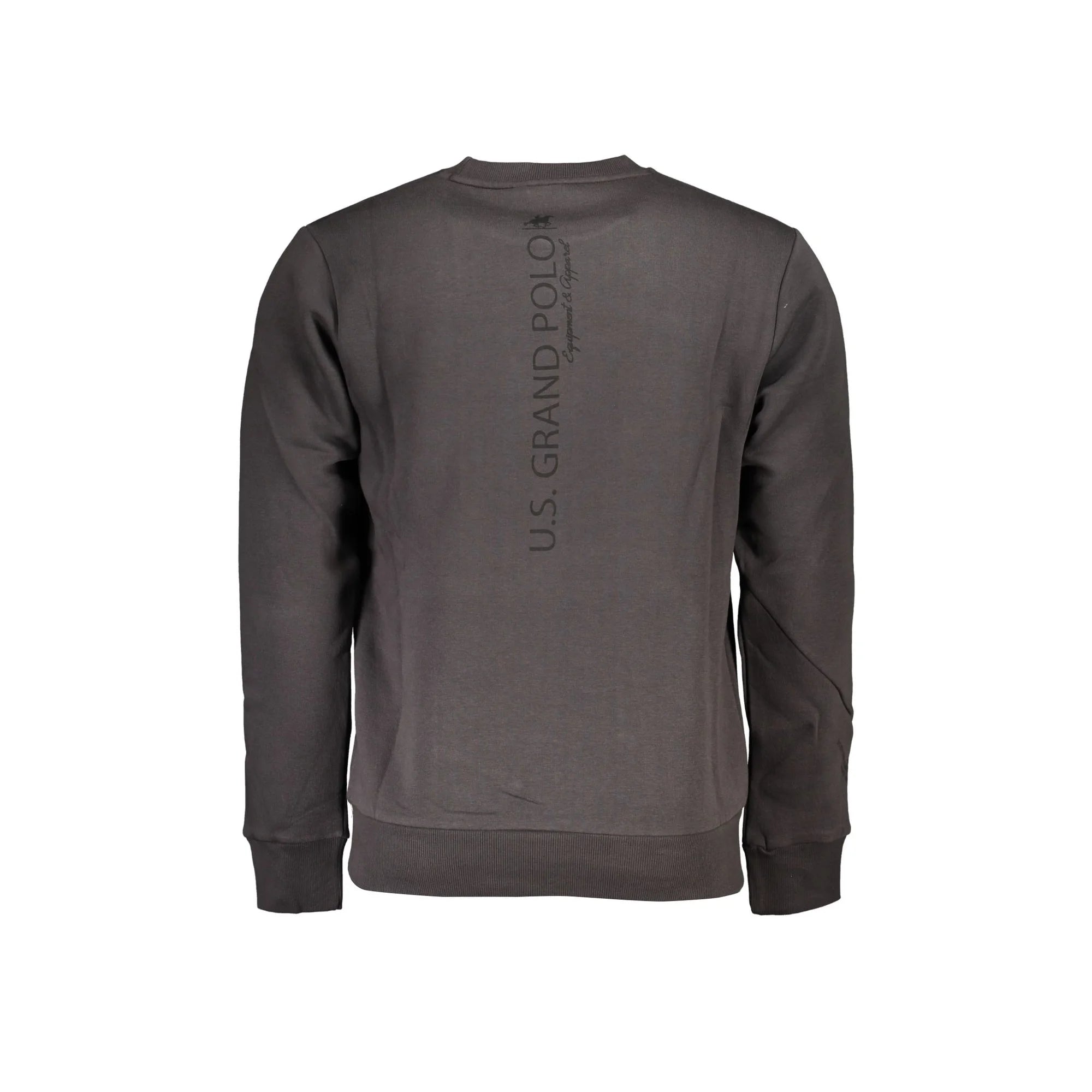 U.S. GRAND POLO FELPA SENZA ZIP UOMO GRIGIO