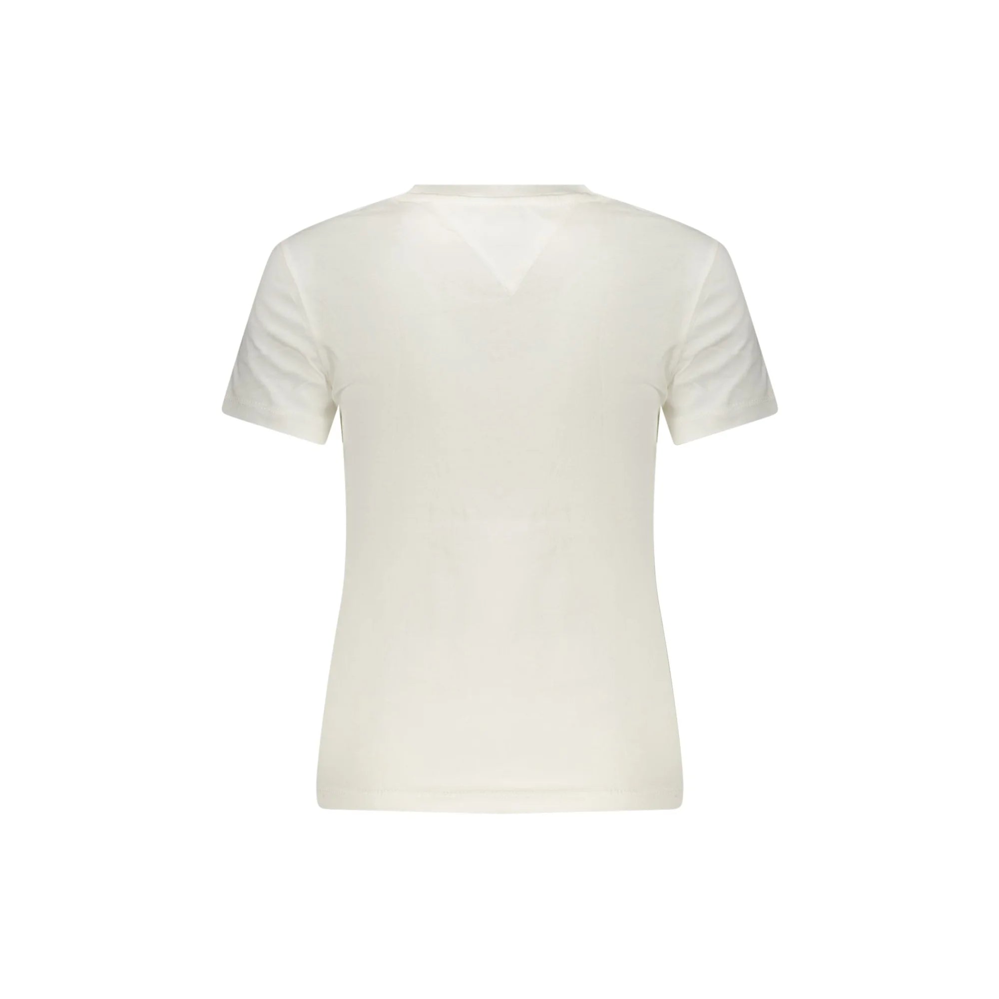 TOMMY HILFIGER T-SHIRT MANICHE CORTE DONNA BIANCO