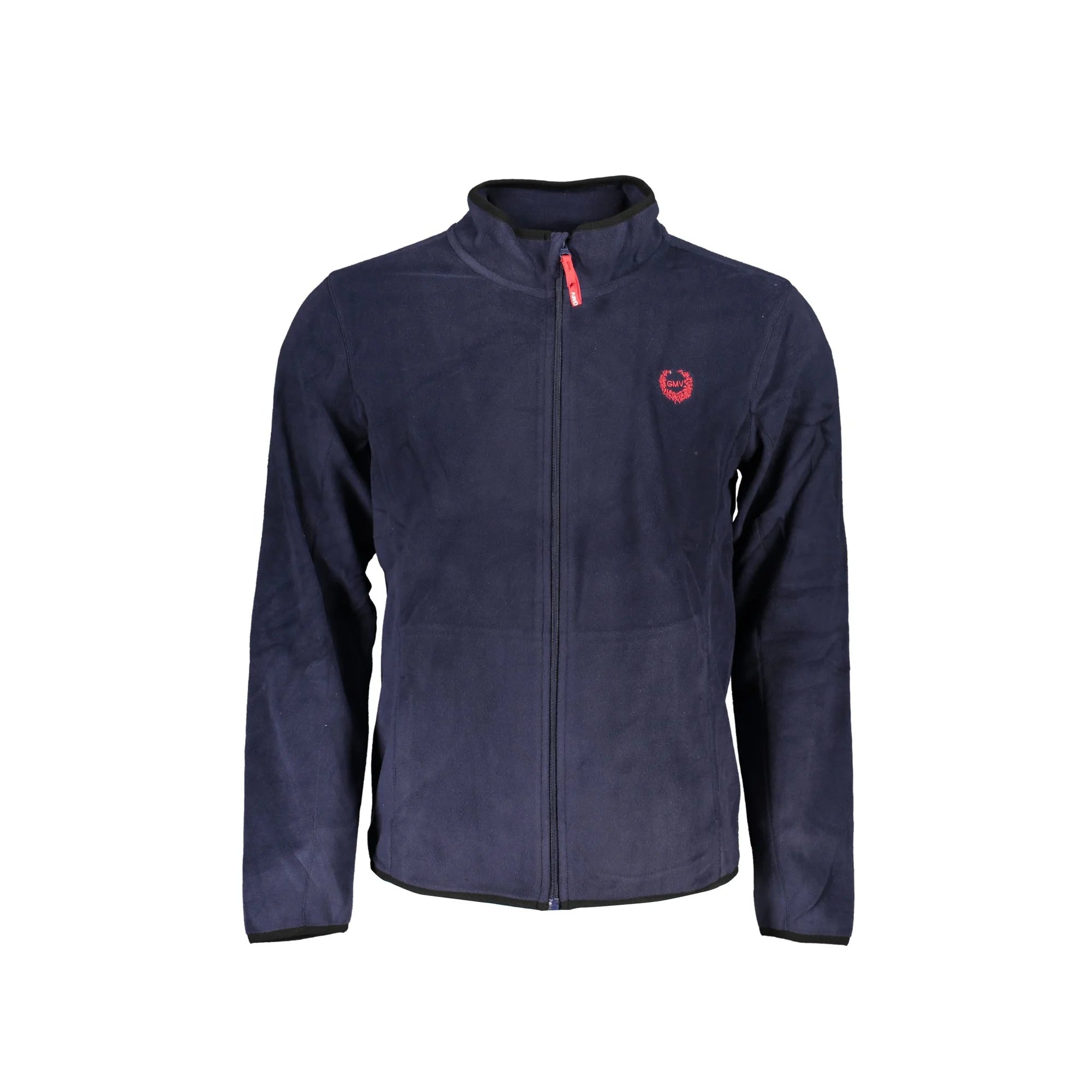 GIAN MARCO VENTURI FELPA CON ZIP UOMO BLU