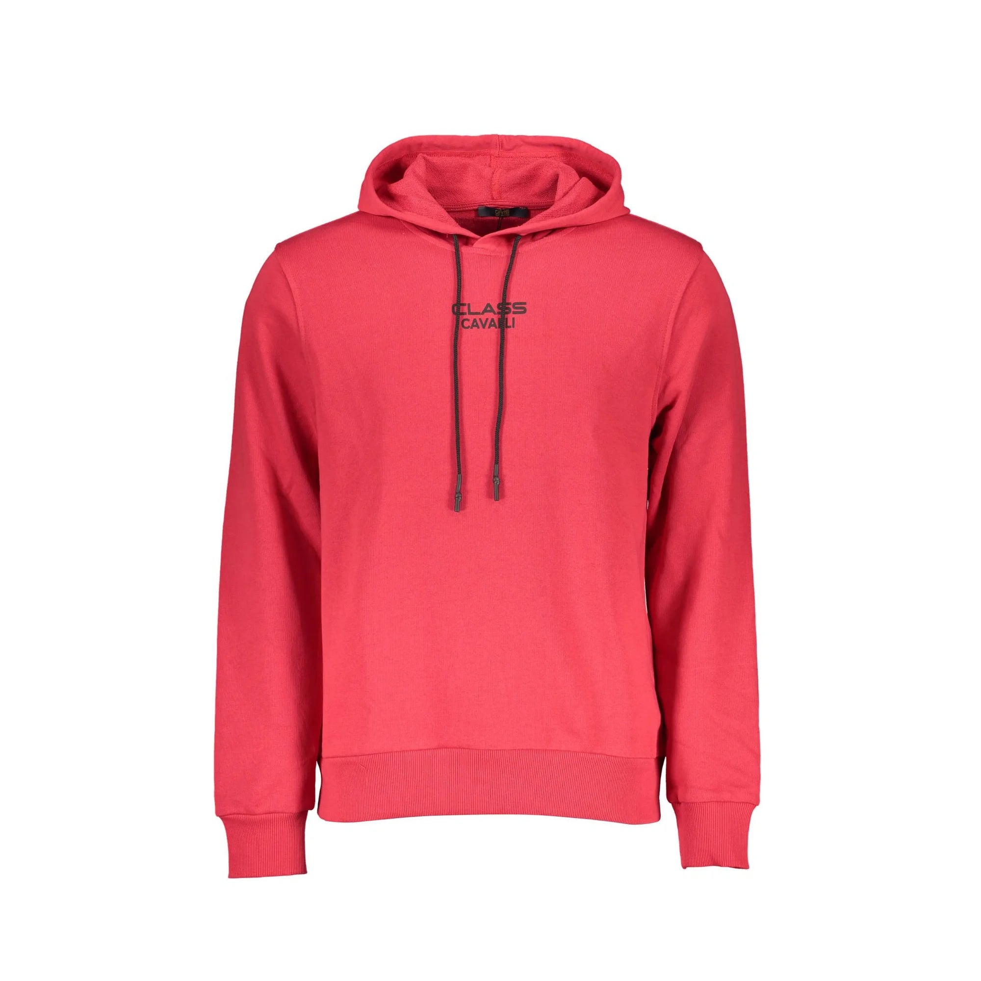 CAVALLI CLASS FELPA SENZA ZIP UOMO ROSSO