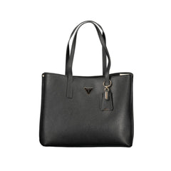 Guess Jeans Borsa a Spalla Donna Nera Logo