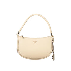 Guess Jeans Mala Tiracolo Mulher bege Fecho de Correr