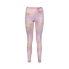 Fila Pantalons Leggings Femme Violet Imprimé Logo