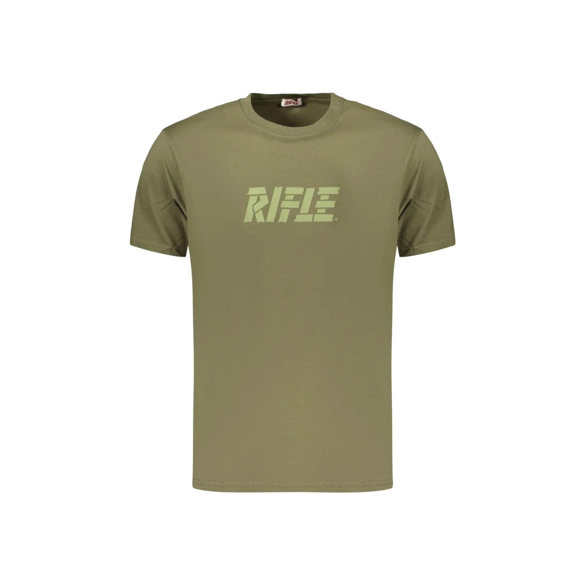 RIFLE T-SHIRT MANICHE CORTE UOMO VERDE