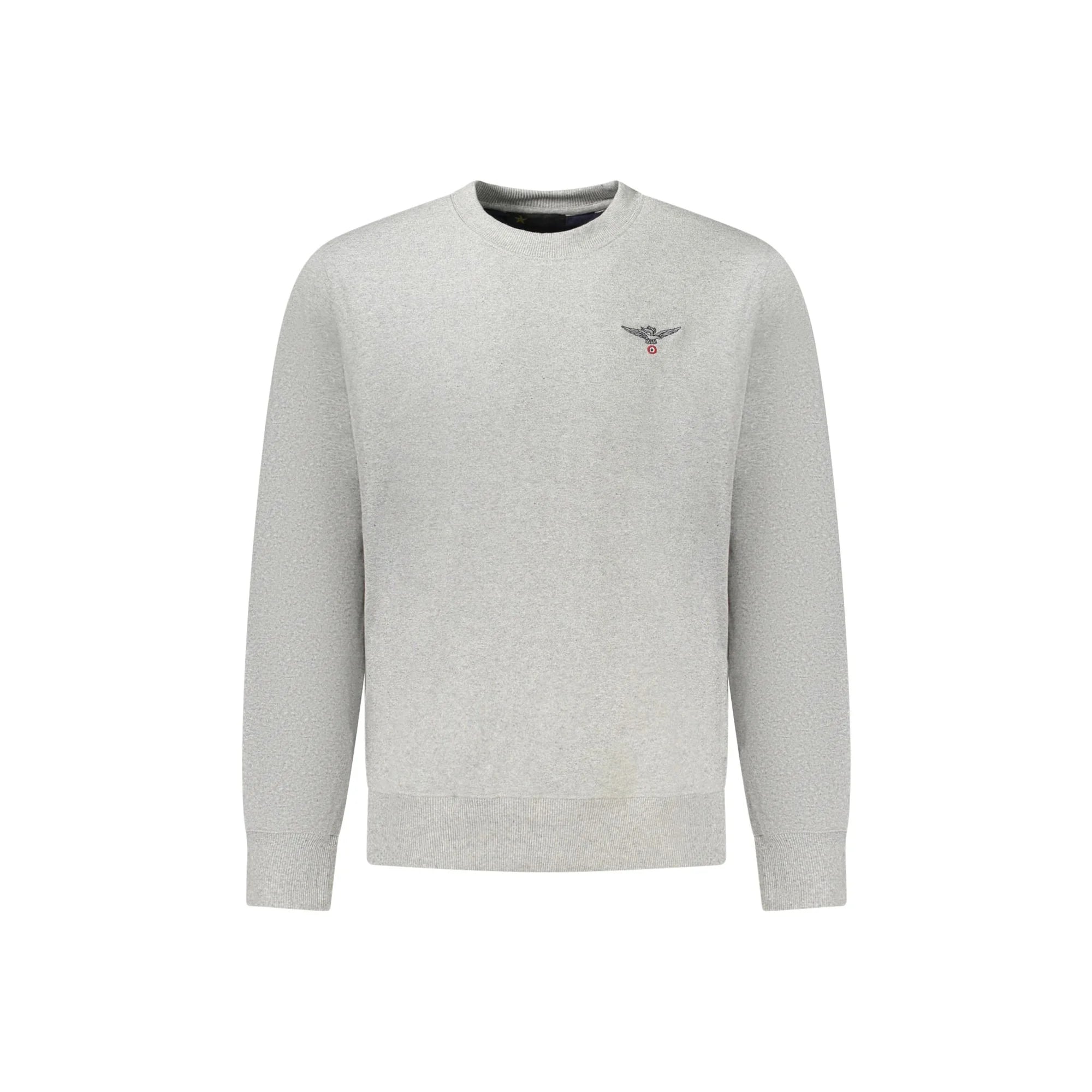 ACCADEMIA MILITARE FELPA SENZA ZIP UOMO GRIGIO