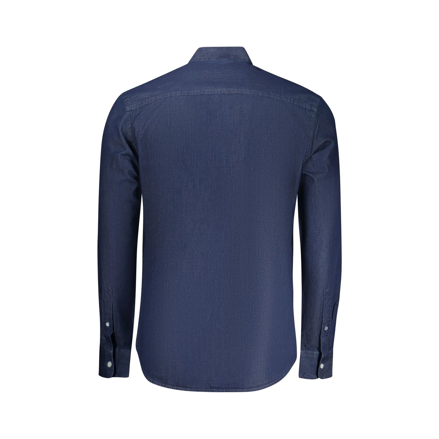 North Sails Camicia Maniche Lunghe Uomo Blu Ricamo Camicie - vista 2