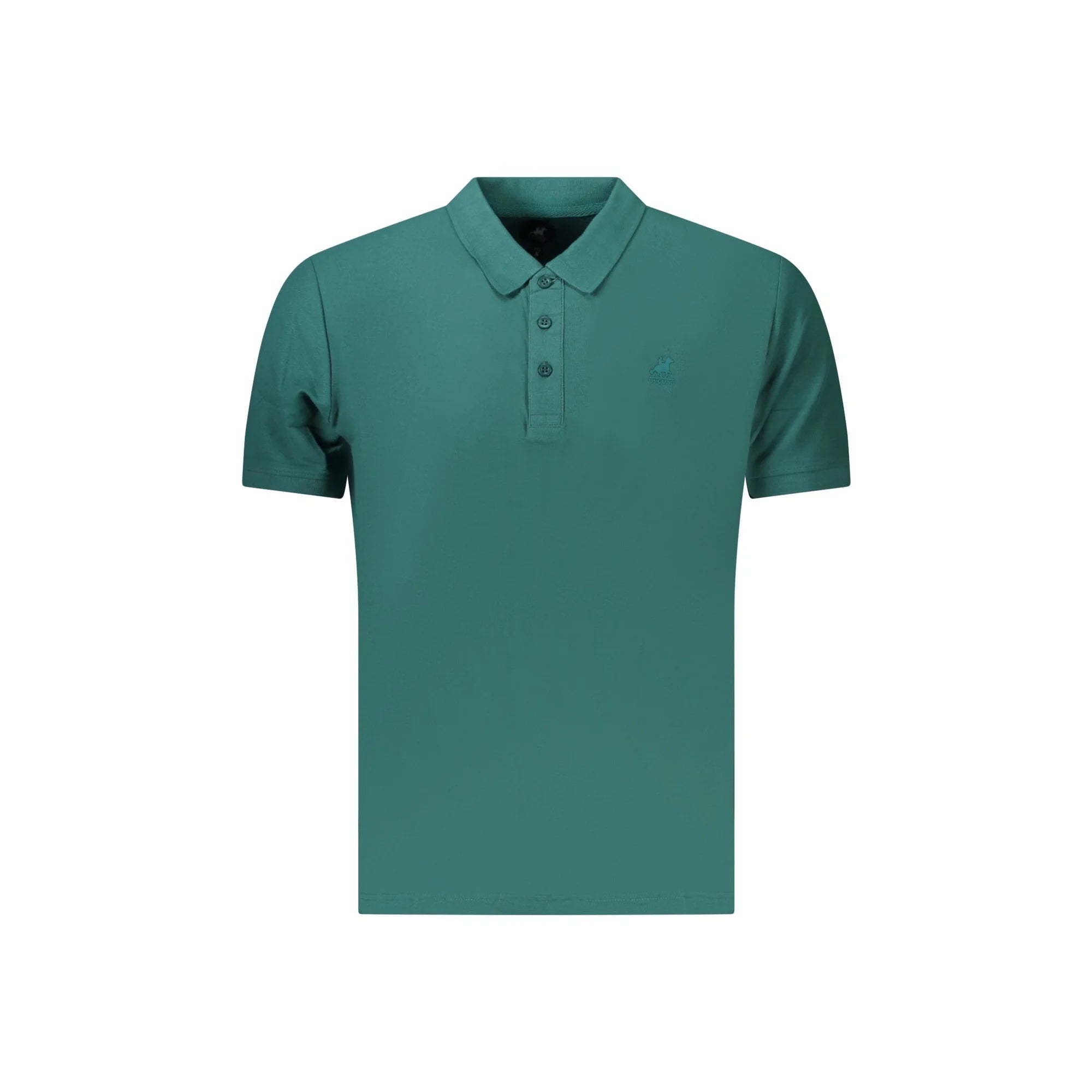 U.S. GRAND POLO MANICHE CORTE UOMO VERDE