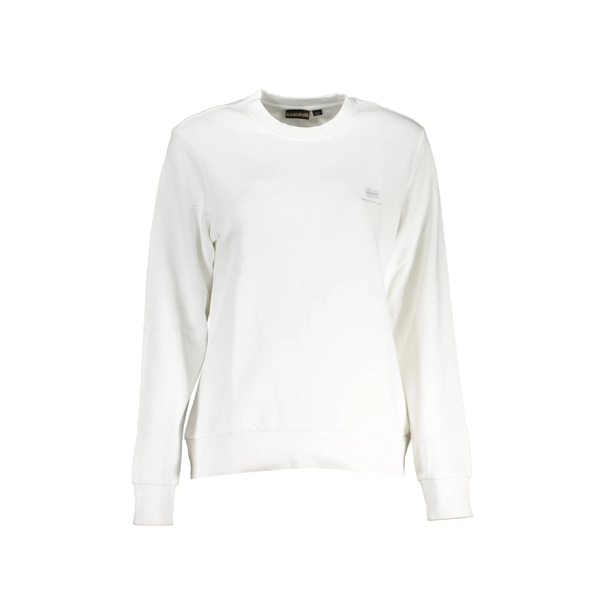 NAPAPIJRI FELPA SENZA ZIP DONNA BIANCO