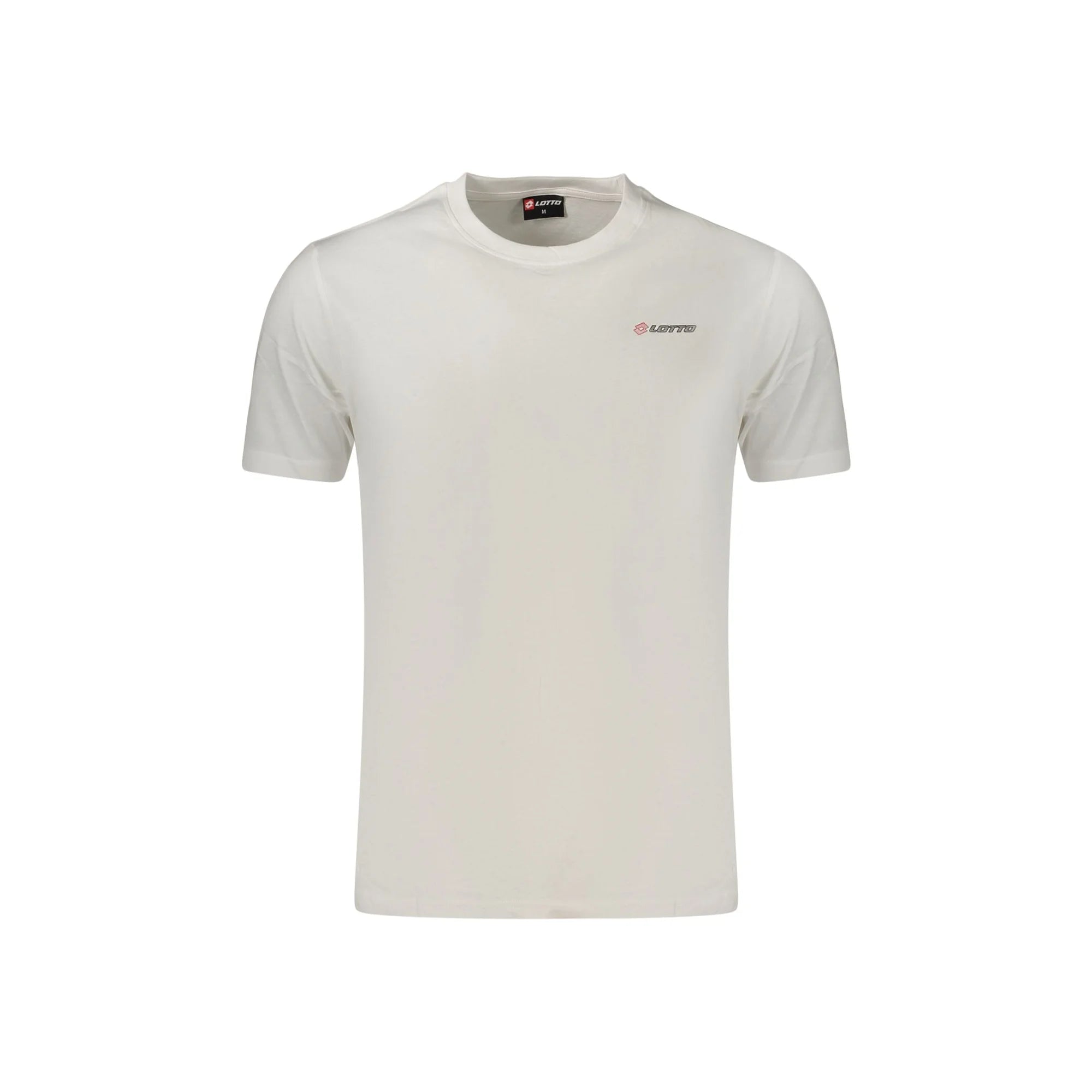 LOTTO T-SHIRT MANICHE CORTE UOMO BIANCO