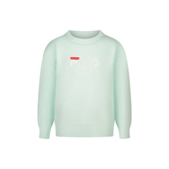Fila Mikina S Dlouhým Rukávem Unisex Zelená Výšivka
