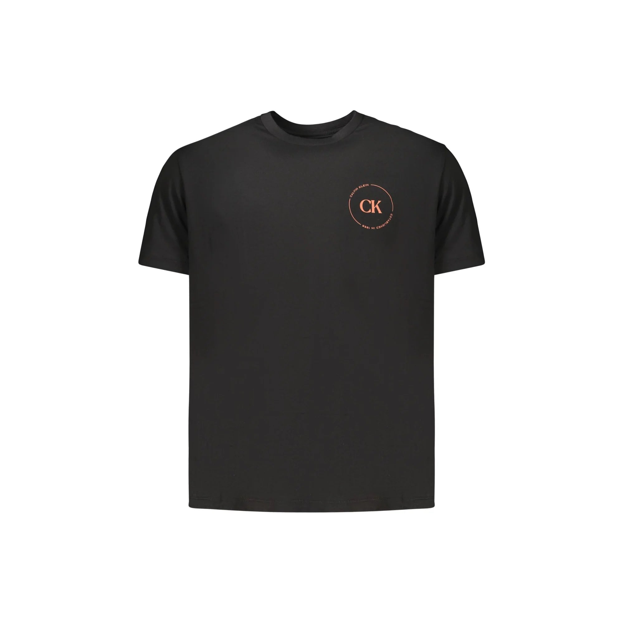 CALVIN KLEIN T-SHIRT MANICHE CORTE UOMO NERO