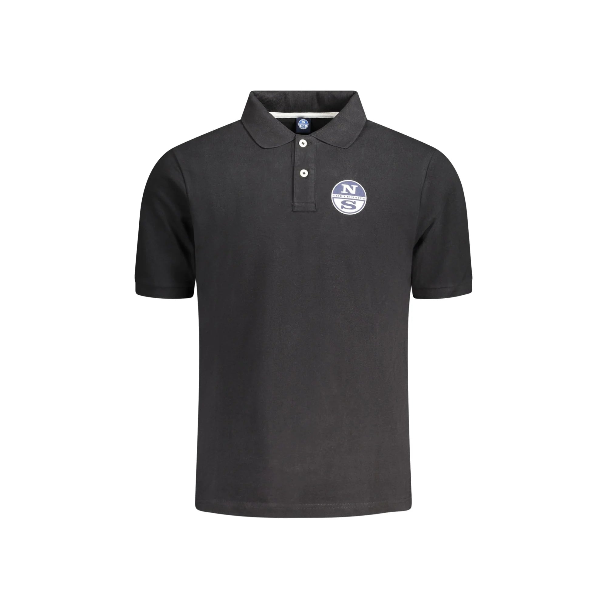 NORTH SAILS POLO MANICHE CORTE UOMO NERO