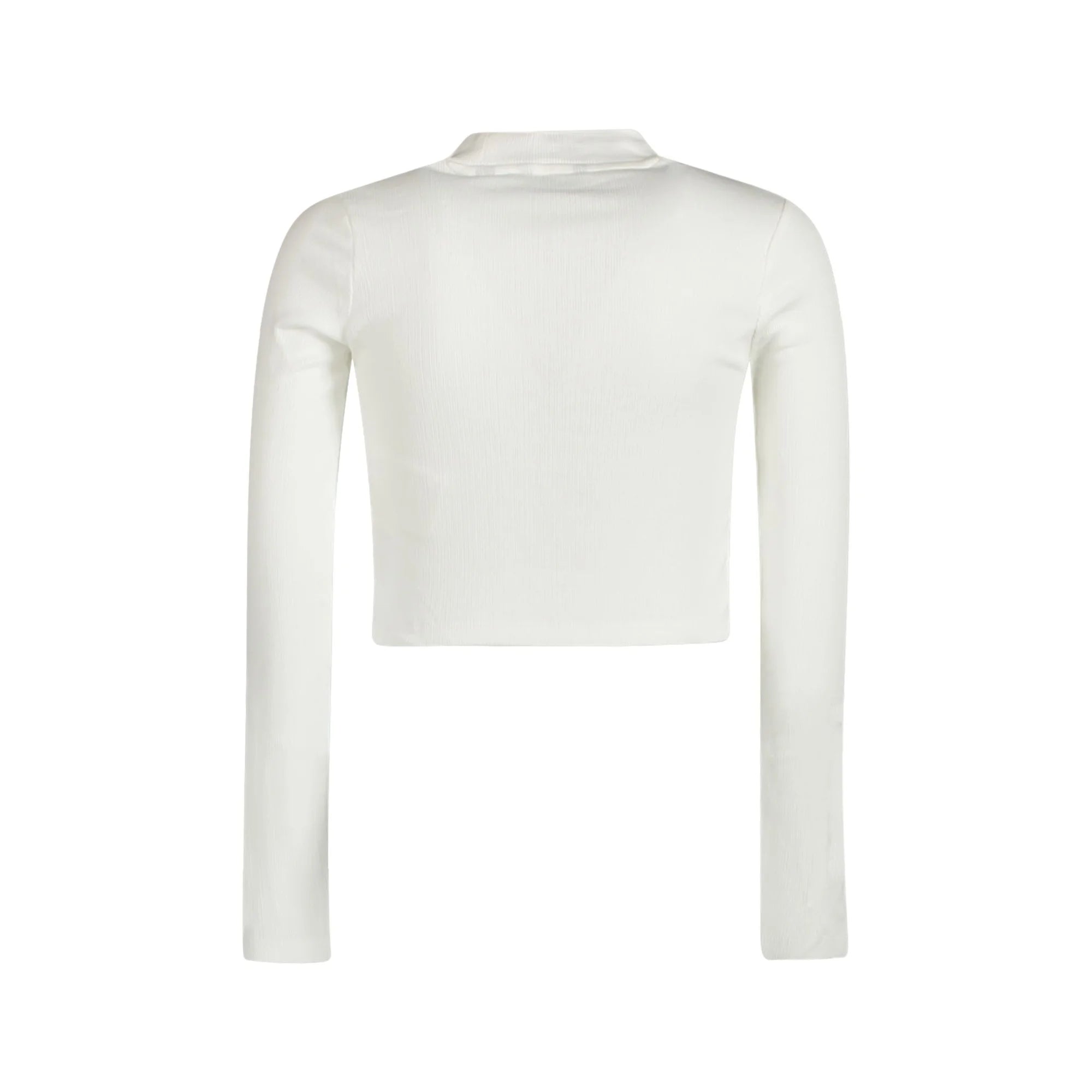 GUESS JEANS T-SHIRT MANICHE LUNGHE BAMBINA BIANCO