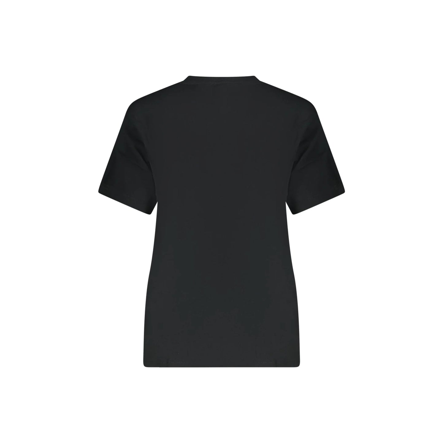 CONVERSE T-SHIRT MANICHE CORTE DONNA NERO