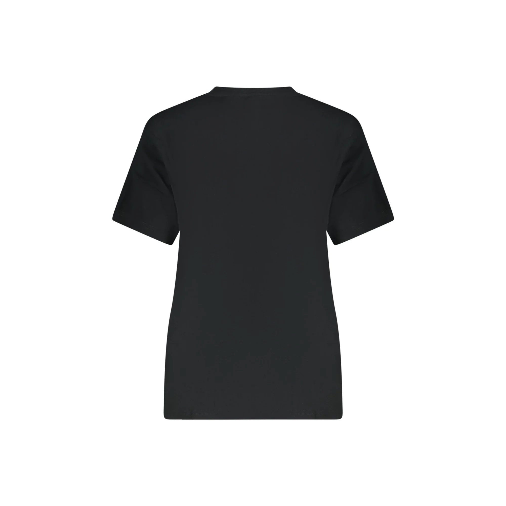 CONVERSE T-SHIRT MANICHE CORTE DONNA NERO