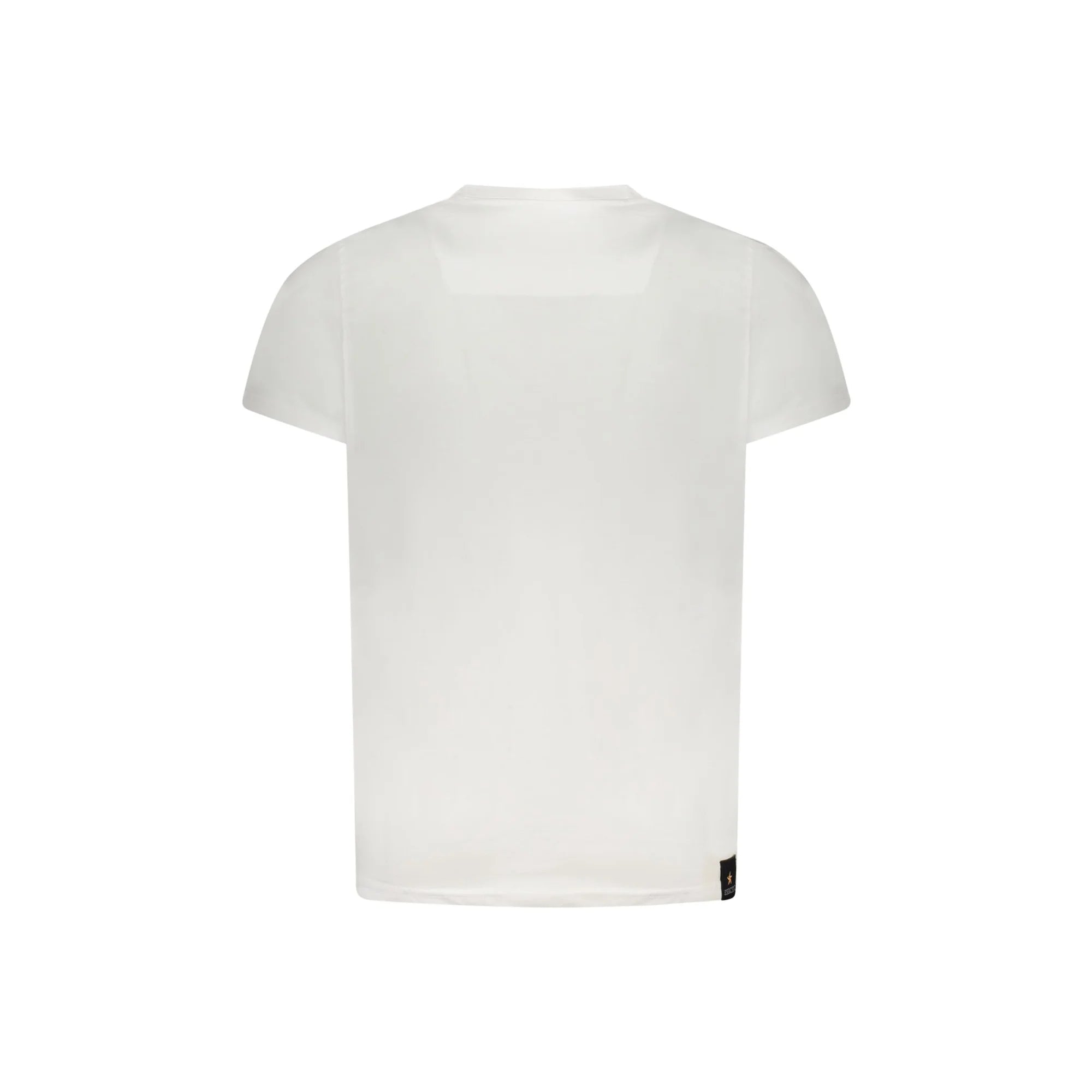 Accademia Militare T-Shirt Maniche Corte Uomo Bianca Stampa bianco - vista 2