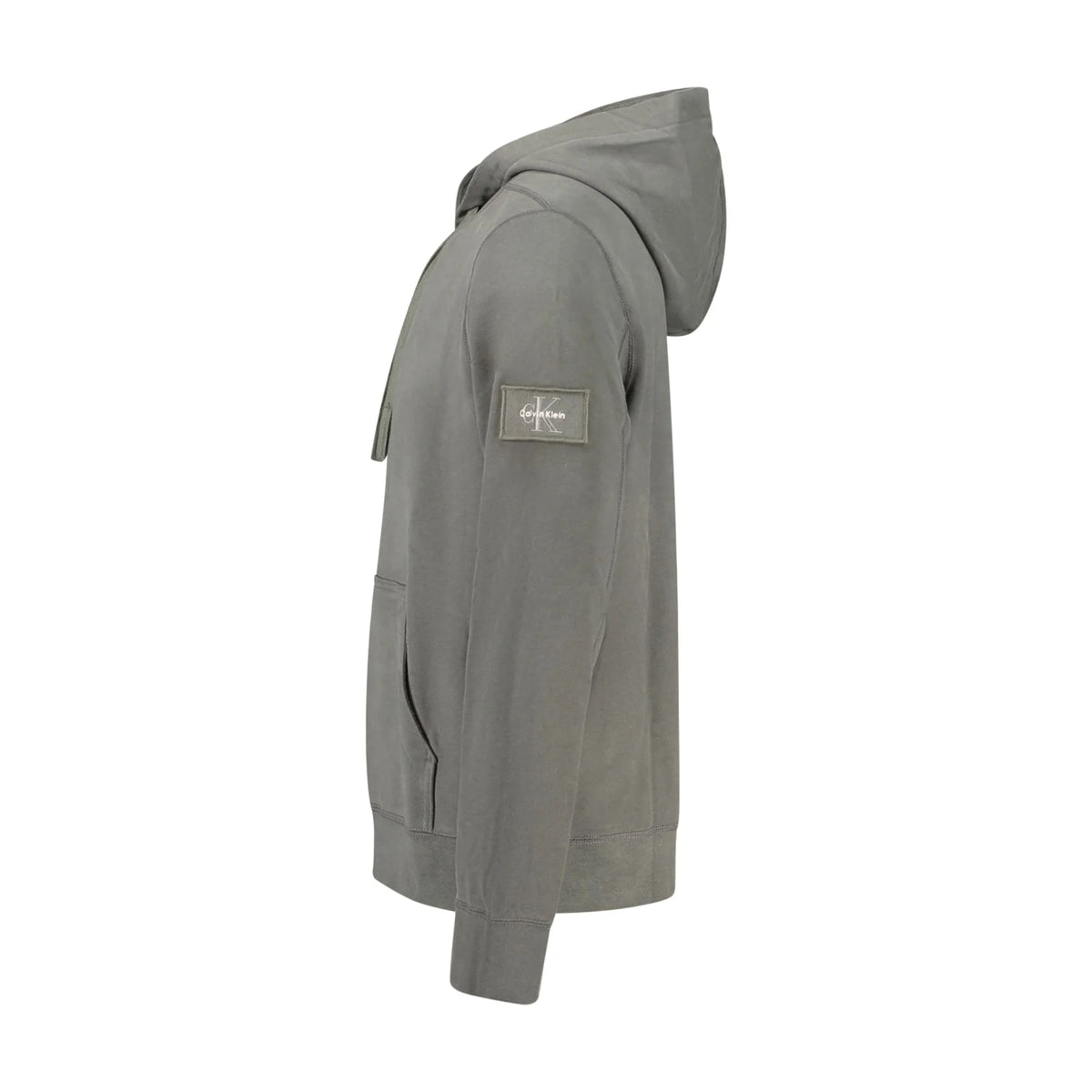 CALVIN KLEIN FELPA SENZA ZIP UOMO VERDE