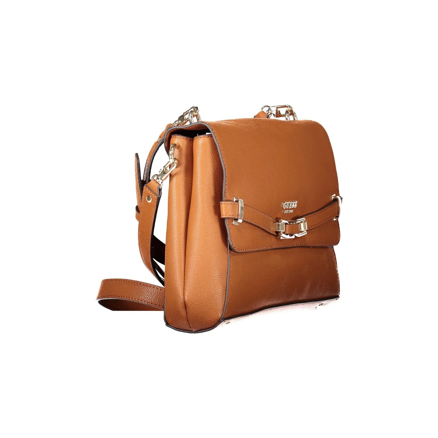 Guess Jeans Borsa a Tracolla Donna Marroni Chiusura con Zip Borse - vista 3